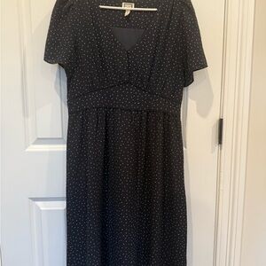 Black Polka Dot Dress